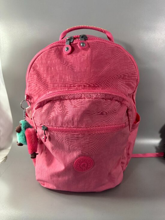Kipling Seoul Large Nylon Laptop Backpack, Pink main image 13